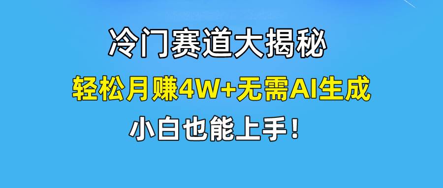 快手无脑搬运冷门赛道视频“仅6个作品 涨粉6万”轻松月赚4W+-蓝海无涯