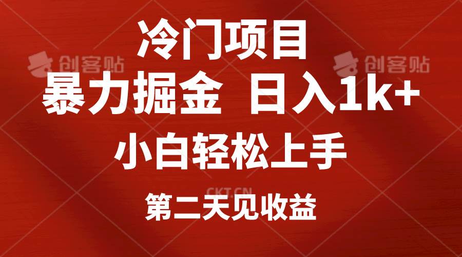 冷门项目，靠一款软件定制头像引流 日入1000+小白轻松上手，第二天见收益-蓝海无涯