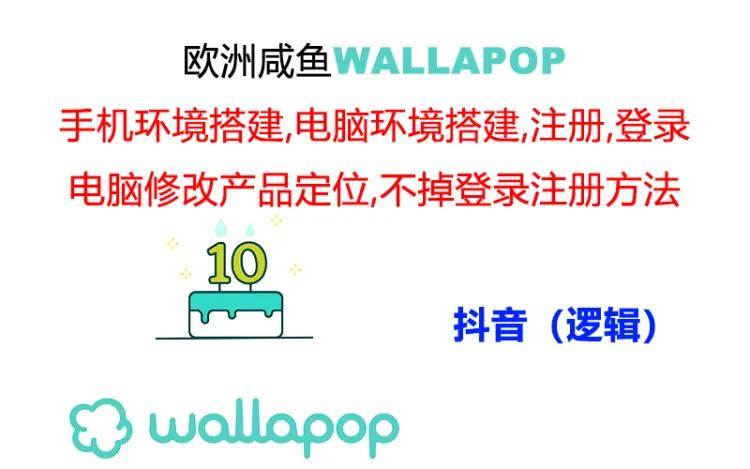 wallapop整套详细闭环流程：最稳定封号率低的一个操作账号的办法-蓝海无涯