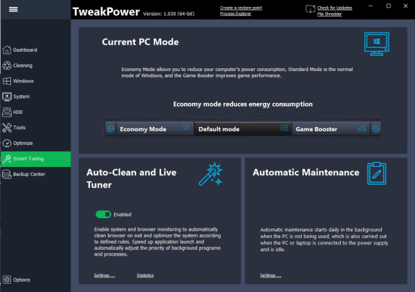 TweakPower (系统优化软件) v2.055 绿色版-蓝海无涯